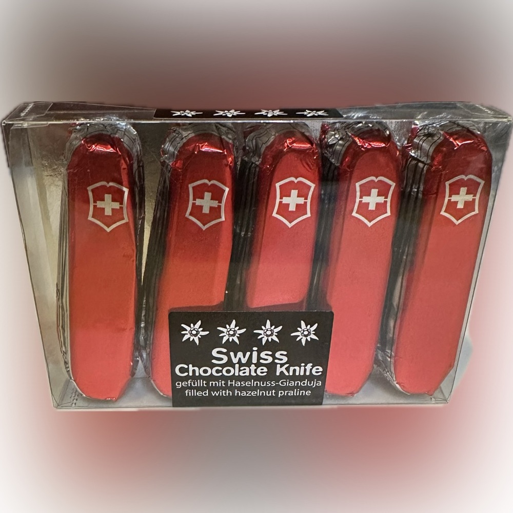2013 VICTORINOX SWISS ARMY MILK CHOCOLATE KNIFE KNIVES SET 5 COLLECTIBLE SEALED